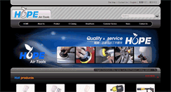 Desktop Screenshot of hopeairtools.com